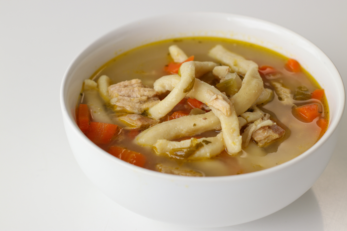 Chicken Noodle Soup With Homemade Noodles