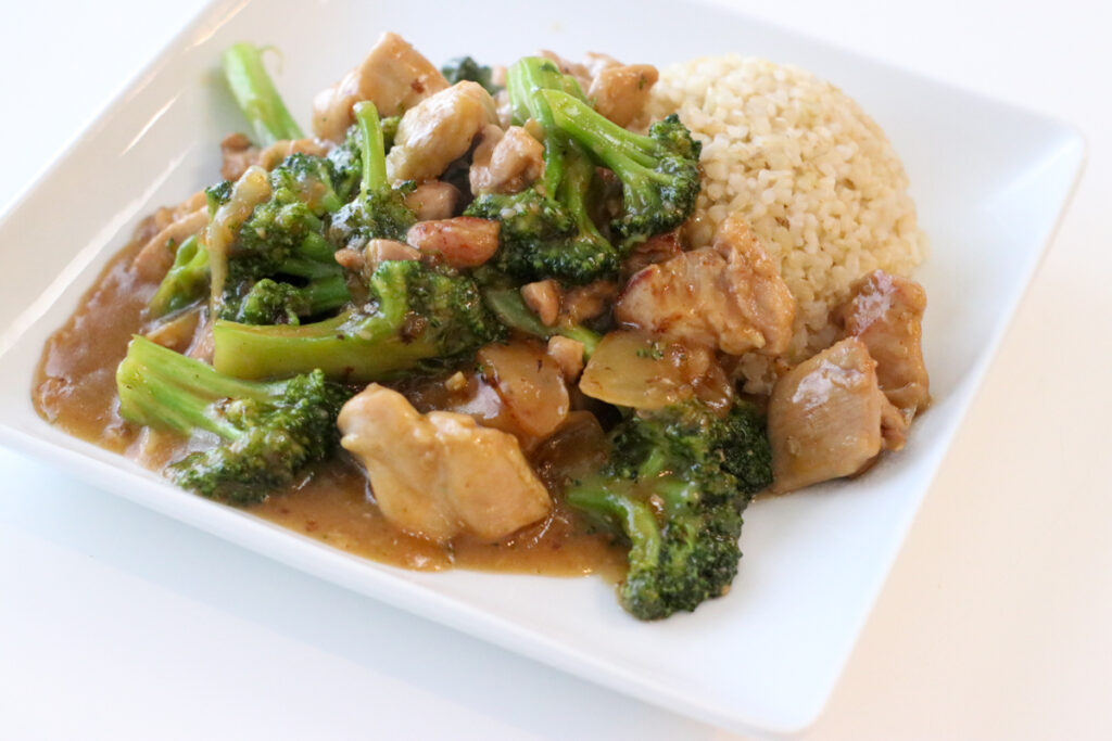 Teriyaki Chicken and Broccoli